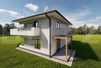 Casa individuala cu garaj, teren 500 mp, la intrare in chinteni - 4