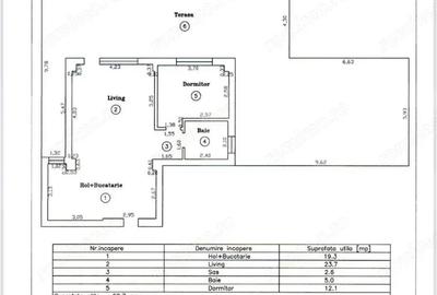 Garsonieră semidecomandată în Central - 1