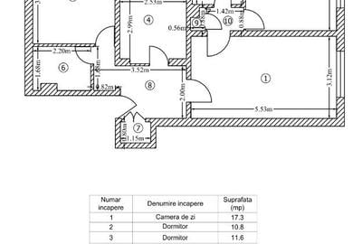 Apartament 3 cam,2 bai,ct+ac,1986 reab,Colentina-Parc Plumbuita - 7