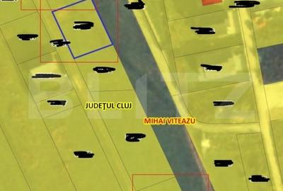 Exclusivitate!!! Teren intravilan in Mihai Viteazu, langa Turda, 3 parcele - 3