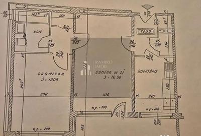 Apartament cu 2 camere semidecomandat în Central - 1