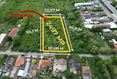 Teren de bloc S+P+7e+1er - 2500mp | Ronat