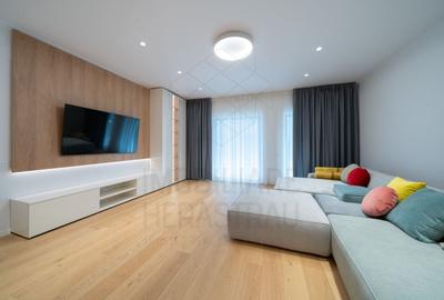 Apartament cu 3 camere semidecomandat, mobilat în Floreasca
