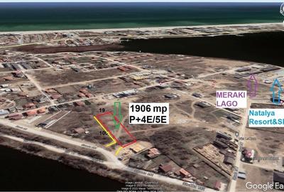 Teren Mamaia Sat 1906 mp P+4E/5E - bloc / ansamblu case - 1