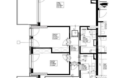 Apartament cu 4 camere 134,7 mp, 2 balcoane, 2 parcari, zona Iulius Mall - 16