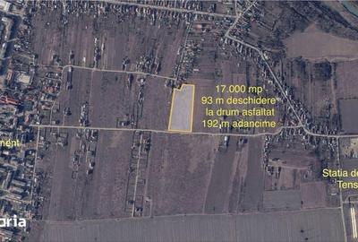 Teren de 17000 mp, în Central - 2