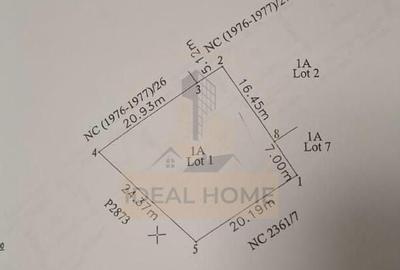 Teren de 544 mp, în Miroslava