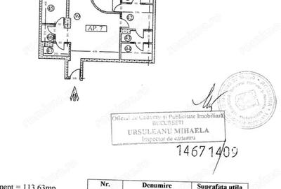 Apartament premium 3 camere Cartierul Francez, et. 1, terasa, parcare - 3