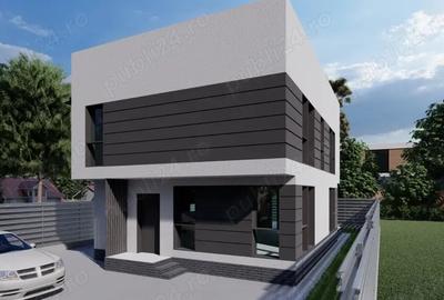 Casa noua P+1 Otopeni Central, 136 mp, 3 dormitoare, curte, parcare, incalzire in pardoseala Casa noua P+1 Otopeni Central, 136 mp, 3 dormitoare, curte, parcare, incalzire in pardoseala - 2