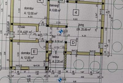 Casă cu 3 camere în Central - 2