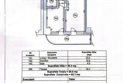 Apartament cu 2 camere decomandat în Nord - 4