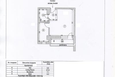 Inel II - Bloc NOU - Garsoniere la cheie - 4