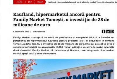 Casă cu Teren 502 Mp în Tomești - 5
