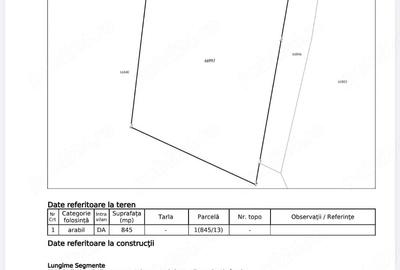 Teren de 845 mp, în Sârca - 1
