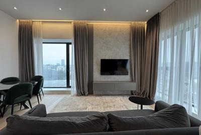 Apartament cu 4 camere, mobilat în Barbu Văcărescu