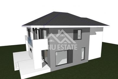 Casa NOUA Selimbar, 3 bai, garaj, teren 550 mp - 5