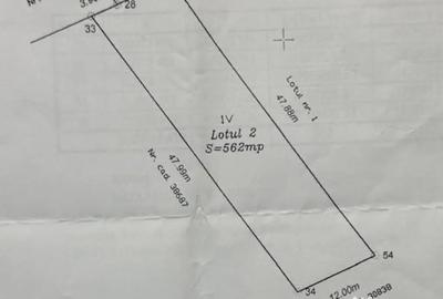 Teren de 562 mp, în Cârcea - 1