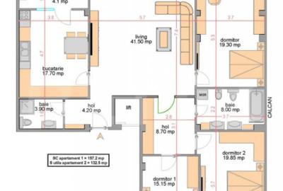 Apartament cu 4 camere decomandat în George Enescu - 2
