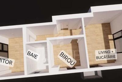 Apartament cu 3 camere semidecomandat, mobilat în Mărăști - 7