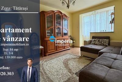 Apartament 4 cam, semi - decomandat, de vanzare zona Tatarasi - Dispecer - 12