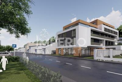 Penthouse cu 4 camere semidecomandat în Plopilor