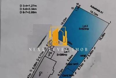 Teren 523 mp - Bananai - 1