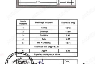 De vanzare apartament 2 camere transformat in unul cu 3 camere - 3