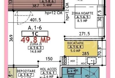 Studio premium cu vedere la oras | orientare Sud - 8