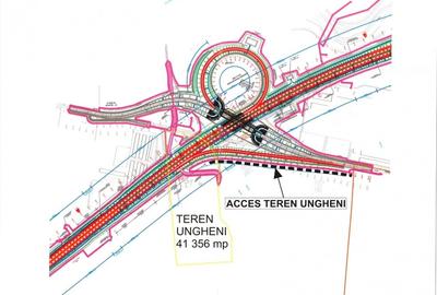 Oportunitate investitie- teren extravilan suprafata de 41.356 mp in Ungheni - 2