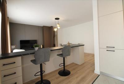 Penthouse cu 3 camere semidecomandat, mobilat în Florești - 14