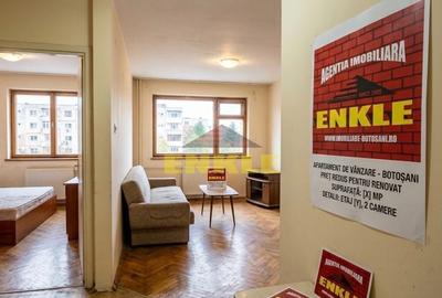Apartament cu 2 camere semidecomandat în Central
