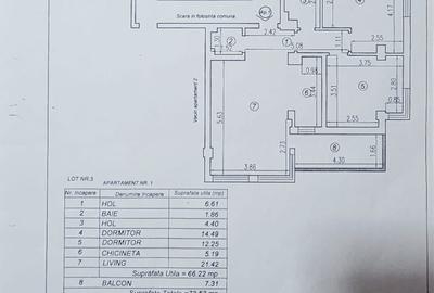 Apartament cu 3 camere decomandat, mobilat în Peninsula - 13