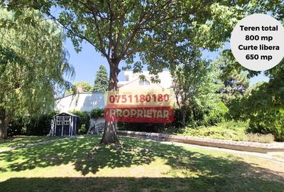 Vilă de arhitect cu piscină – Bucureștii Noi, sector 1, teren 800 mp, metrou - 15
