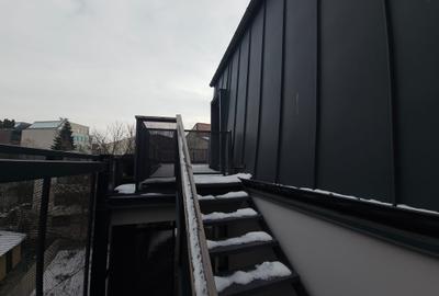 Dorobanti proiect unic lux P+2E+M 2025, lift, pompe caldura, curte, deck frasin - 3