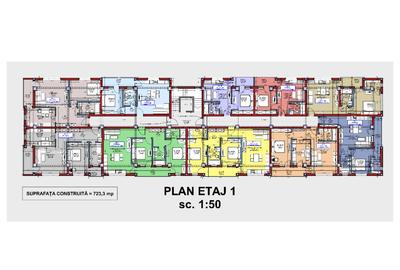 Apartamente 1, 2, 3 camere de vanzare in bloc nou Str. Putnei - 3