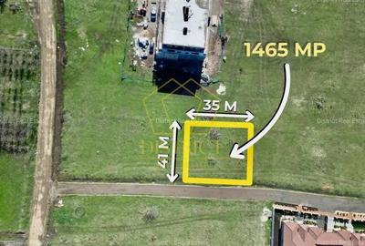 Teren de vanzare, 1465 mp, cu CU pentru bloc