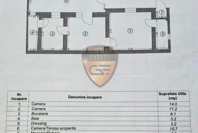 CASA 2 camere, 58mp TOMIS II teren 84 mp, centrala gaze, aer conditionat parcare - 24