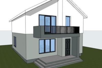 Casă individuală cu 4 camere cu Canalizare în Bogdăneștilor