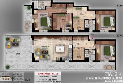 Apartament cu 5 camere în Theodor Pallady - 17