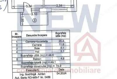 Apartament 2 Camere de Vanzare Exigent Plaza Faza 5 - 1