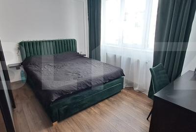 Apartament cu 3 camere, 50 mp , la etajul 2, cu balcon ,in zona Tineretului - 9