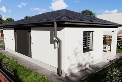 Casă Parter -  Modernă - Strada Asfaltata - Comuna Berceni - 9