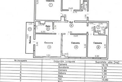 Apartament cu 4 camere decomandat, mobilat în Șagului - 2