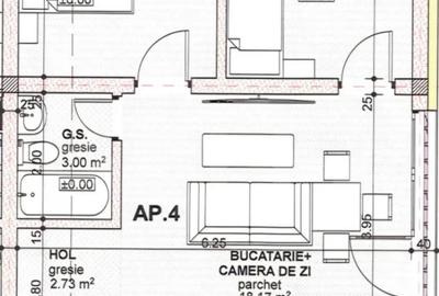 Apartament cu 3 camere decomandat în Calea Moldovei - 4