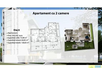 Statiunea Mamaia, apartamente 2 camere bloc NOU, vedere la mare si lac - 3