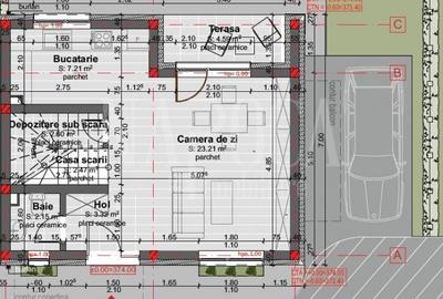Casă individuală cu 4 camere cu Canalizare în Florești - 6