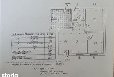 Apartament cu 3 camere în Central - 5