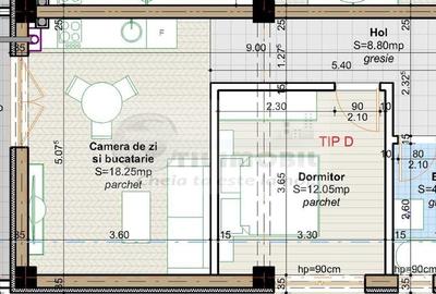 Apartament 2 camere nou de vanzare in Iasi Valea Lupului, intabulat - 2
