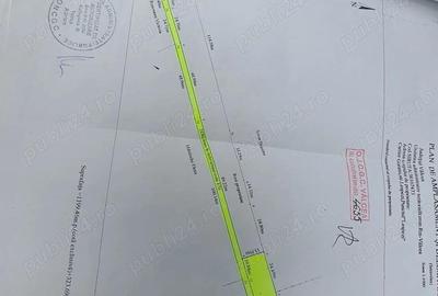 Teren de 1200 mp, în Goranu