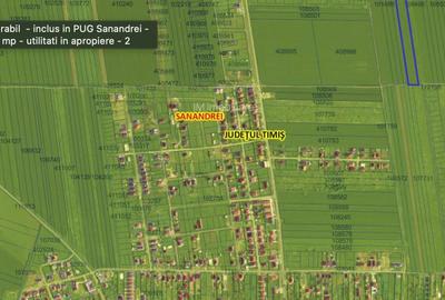 Teren intravilan de 10000 mp, în Sânandrei - 2